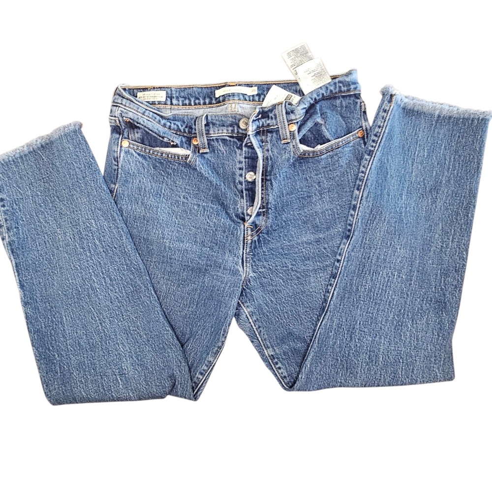 Levi's Blue Straight Leg Jeans